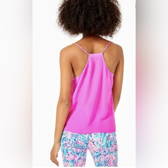 Lilly Pulitzer Dusk Silk Top Raz
Berry Size XS - Picture 2 of 5